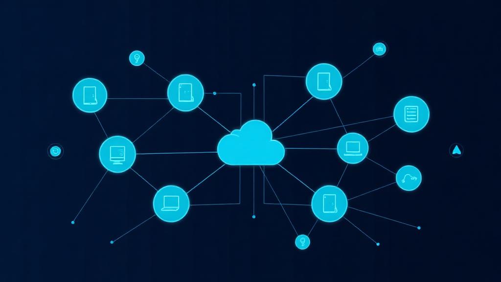 Multi-MCP architecture diagram showing interconnected cloud services